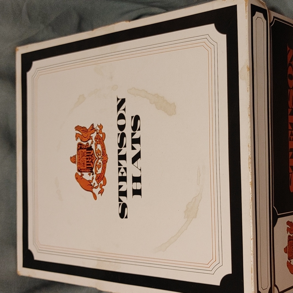 ๐ฉ Vintage Stetson Hat/ & Box - Picture 10 of 13